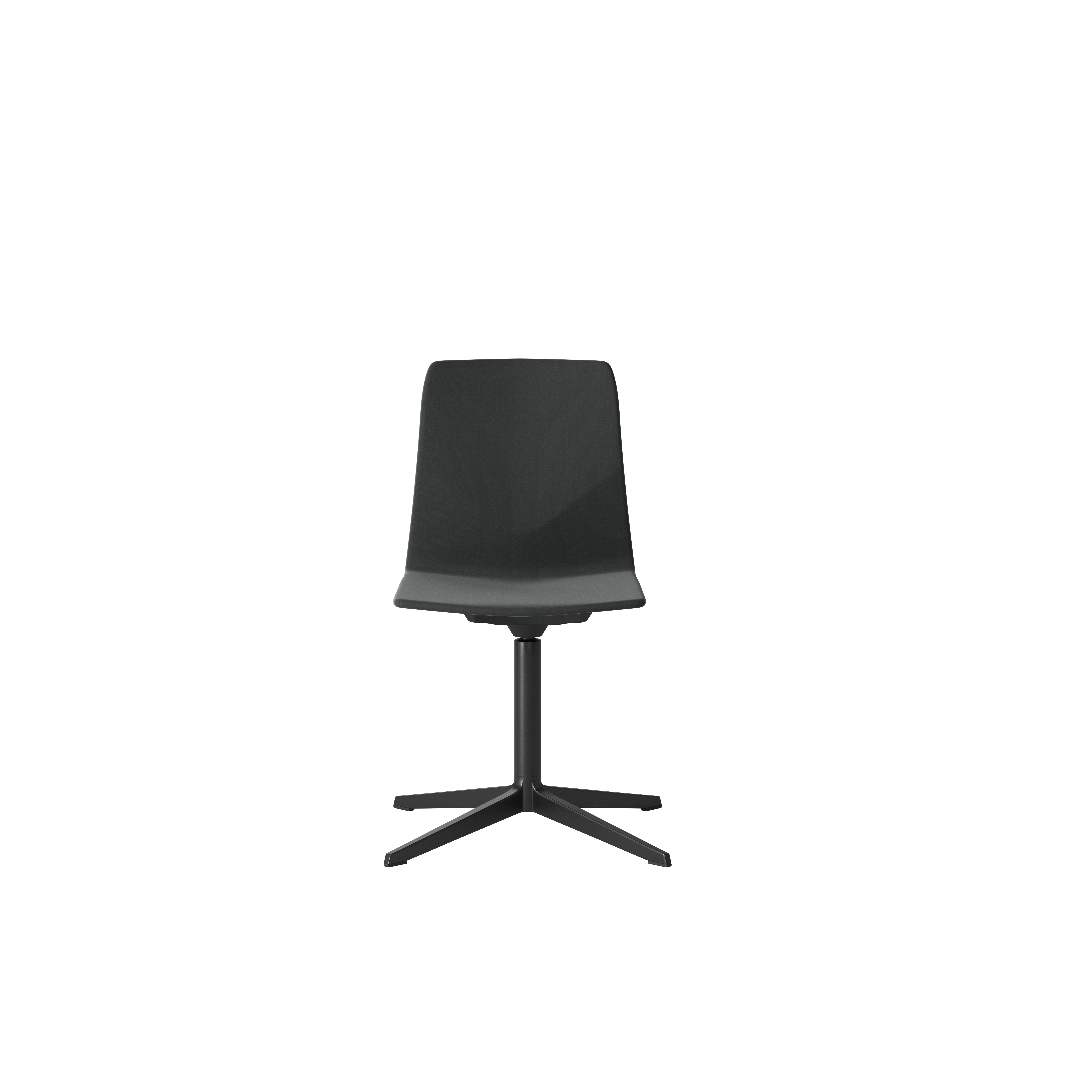 OCEE&FOUR – Chairs – FourCast 2 Evo – Plastic shell - Fully Upholstered - Aluminium Frame - Swivel Frame - Packshot Image 5