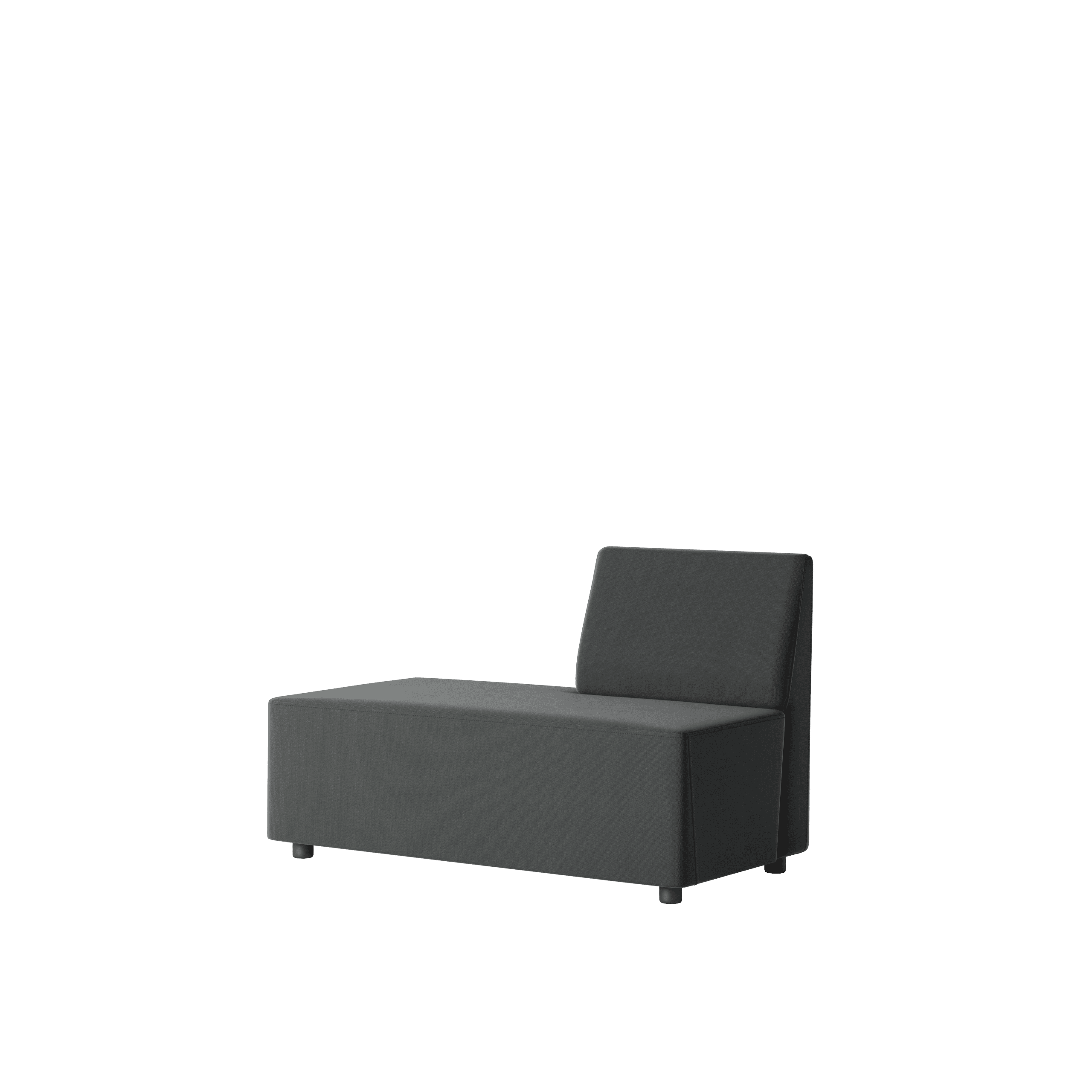 OCEE&FOUR – Soft Seating – FourLikes Sofa – Open end 1400 - Low Back Left - Packshot Image 1