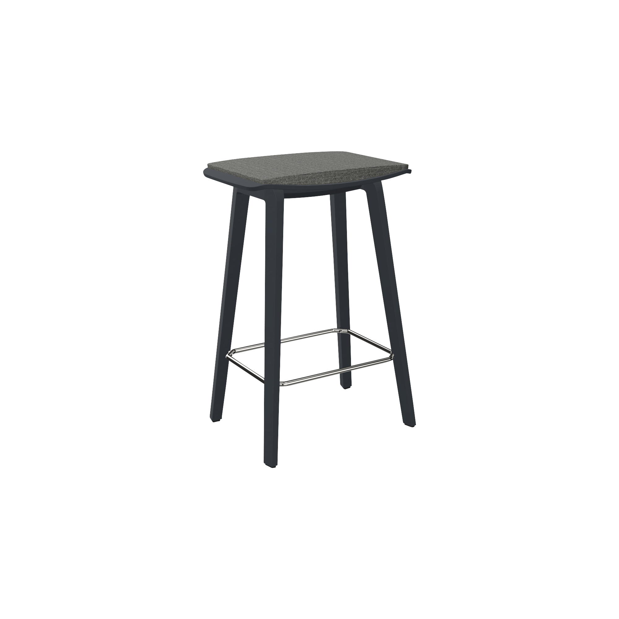 medium black stool