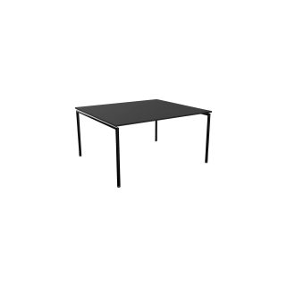 square black table with 4 legs