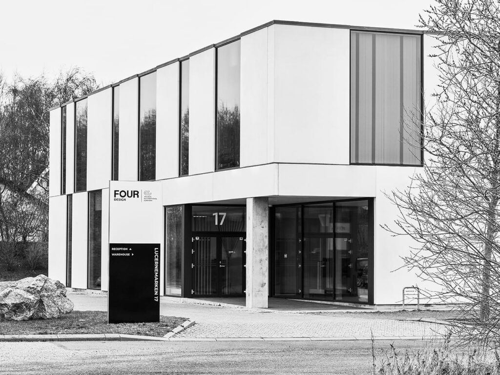 New building in Odense, Denmark