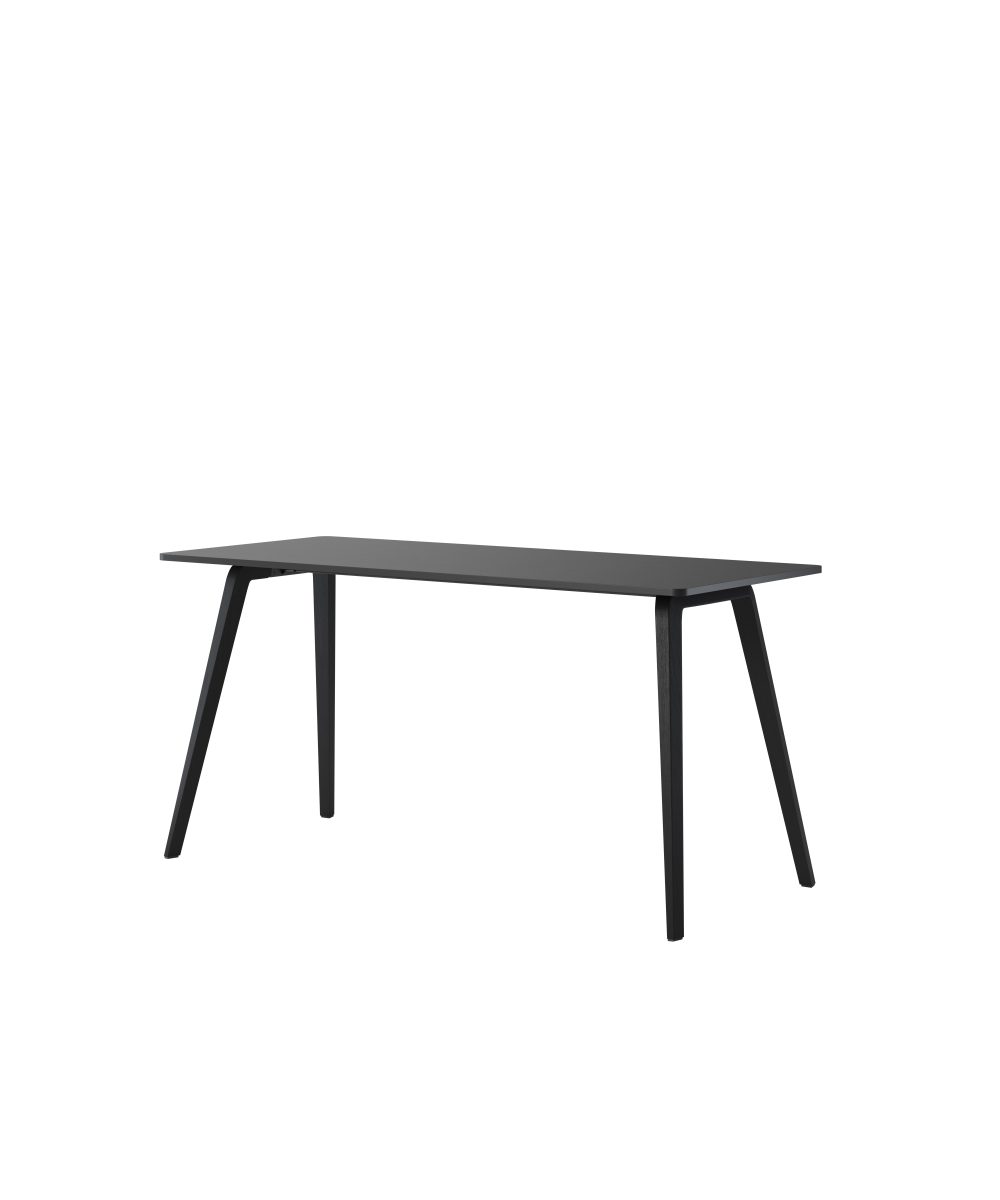 OCEE_FOUR - Tables - FourReal 90 - 180 x 80 - Wood - Angled - Pack Shot Image(1)