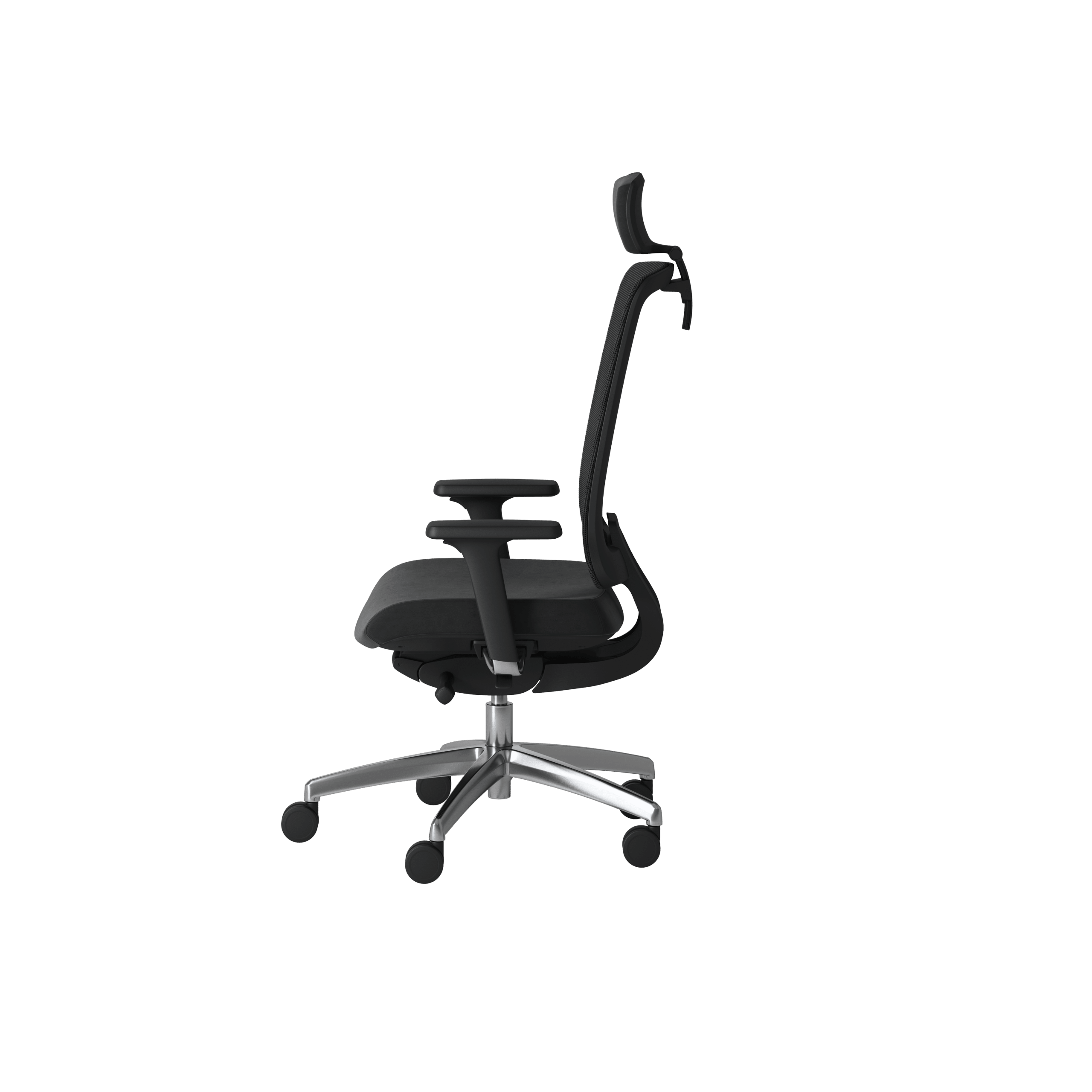 OCEE DESIGN - ABM1 - Absolute task chairwith black frame and mesh back with integral lumbar 4