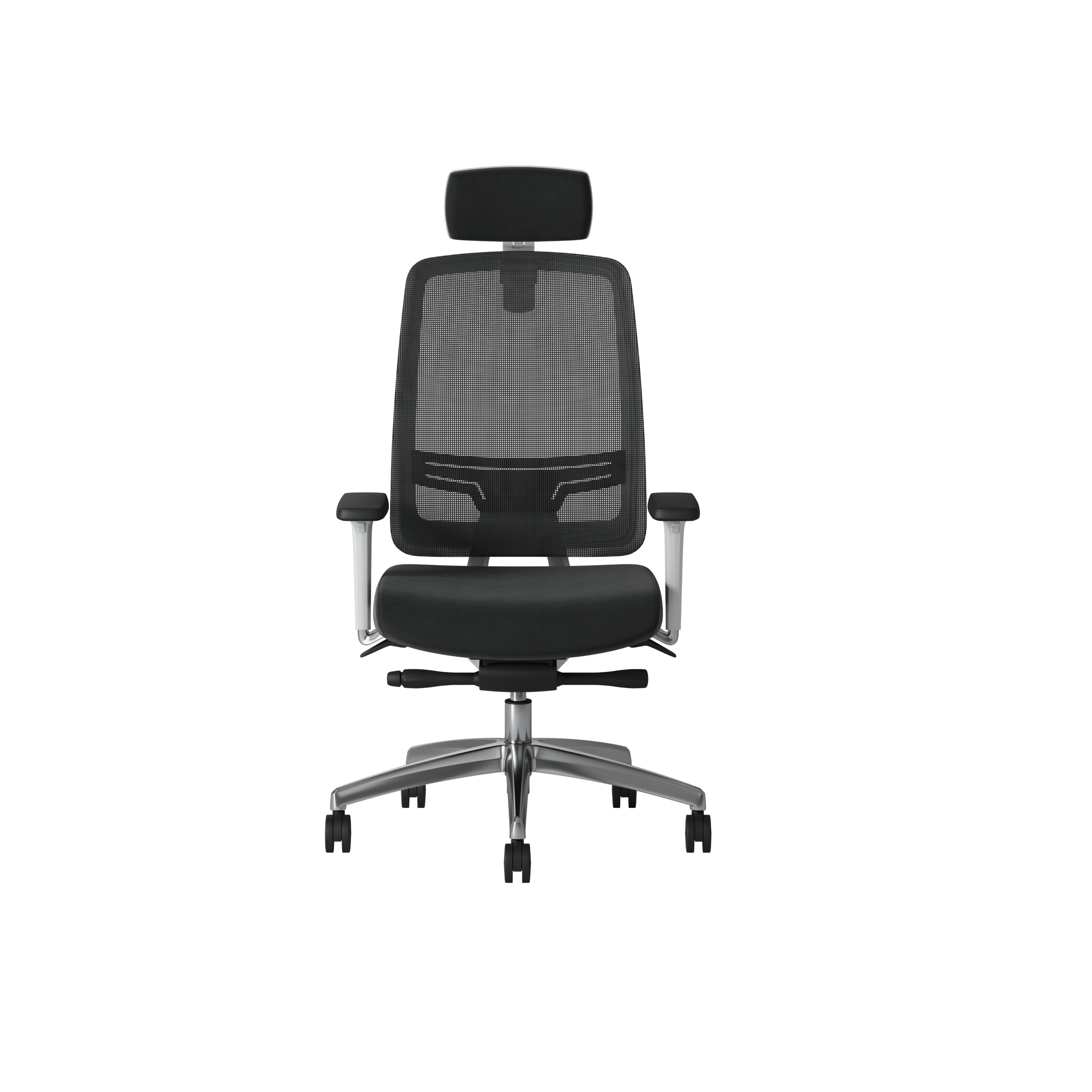 OCEE DESIGN - ABM1W - Absolute mesh back task chair with white frame 3