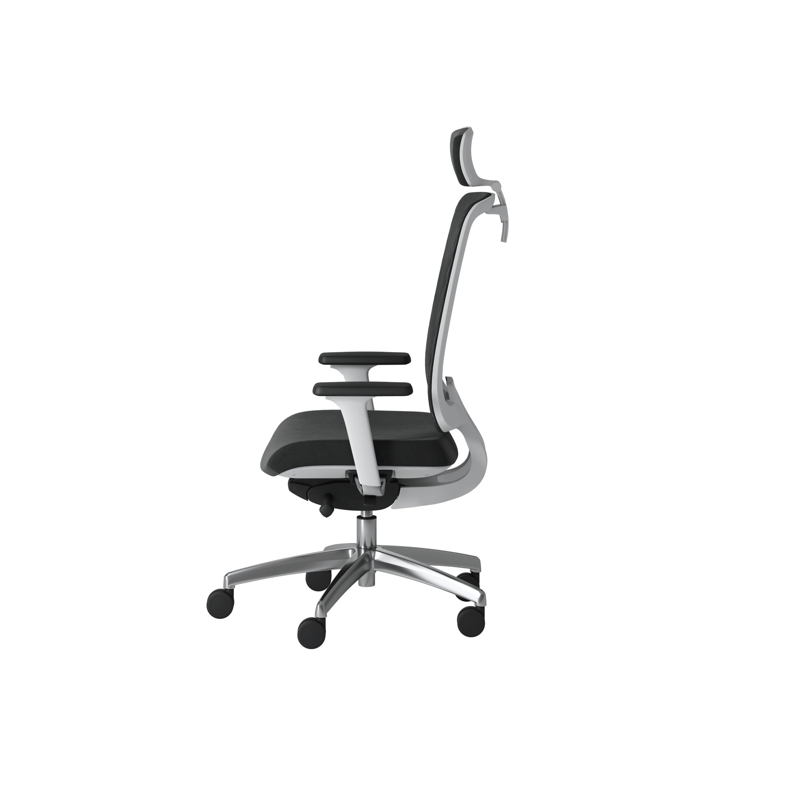 OCEE DESIGN - ABM1W - Absolute mesh back task chair with white frame 4