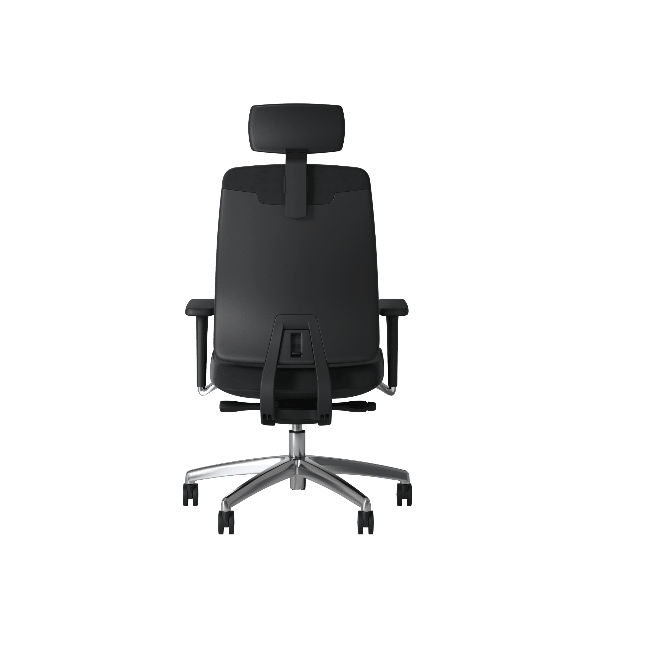 OCEE DESIGN - ABUP1 - Absolute task chair with black frame fully upholsered with integral lumbar 2