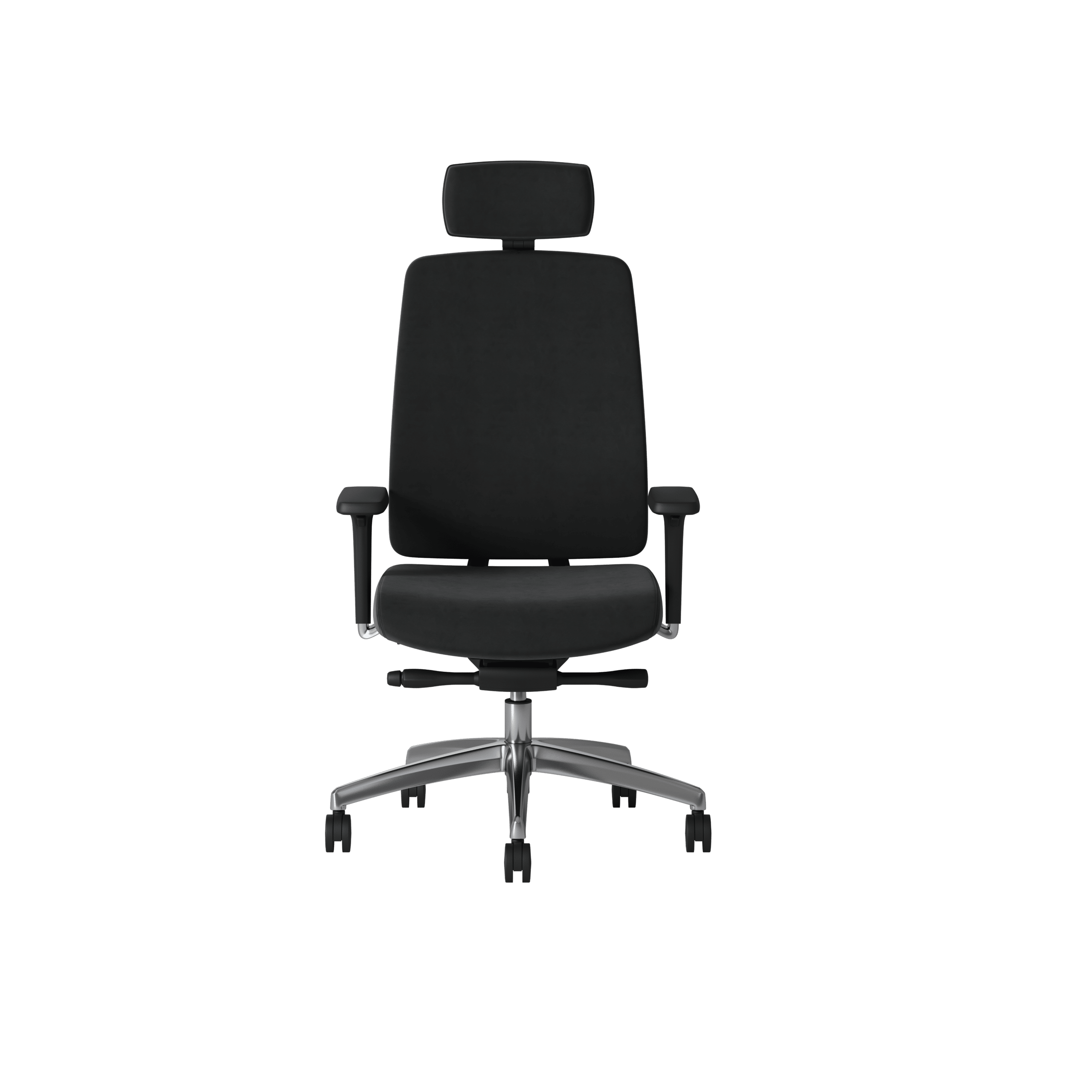 OCEE DESIGN - ABUP1 - Absolute task chair with black frame fully upholsered with integral lumbar 3