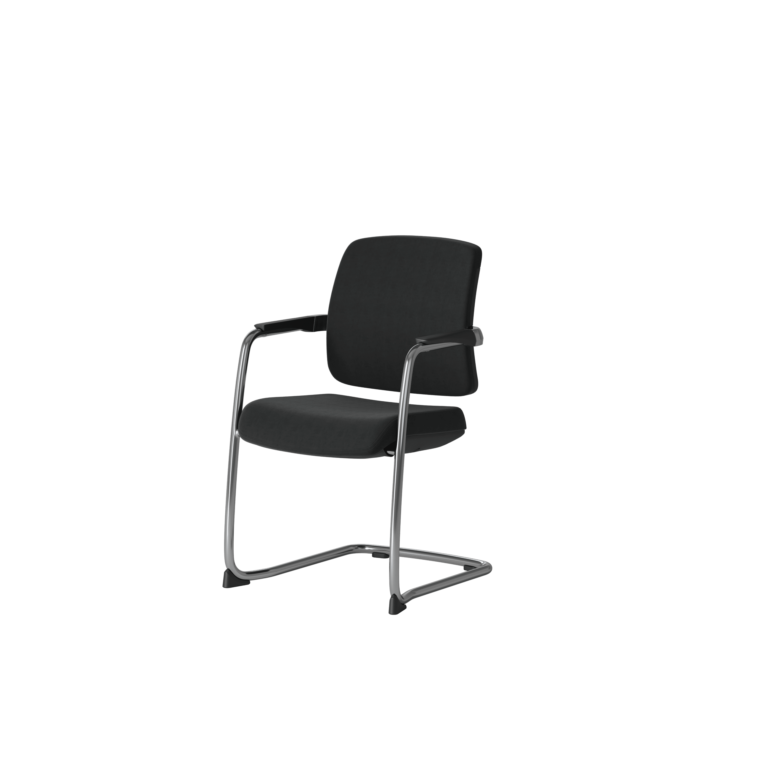 OCEE DESIGN - abup3 - Upholstered cantilever chair 2