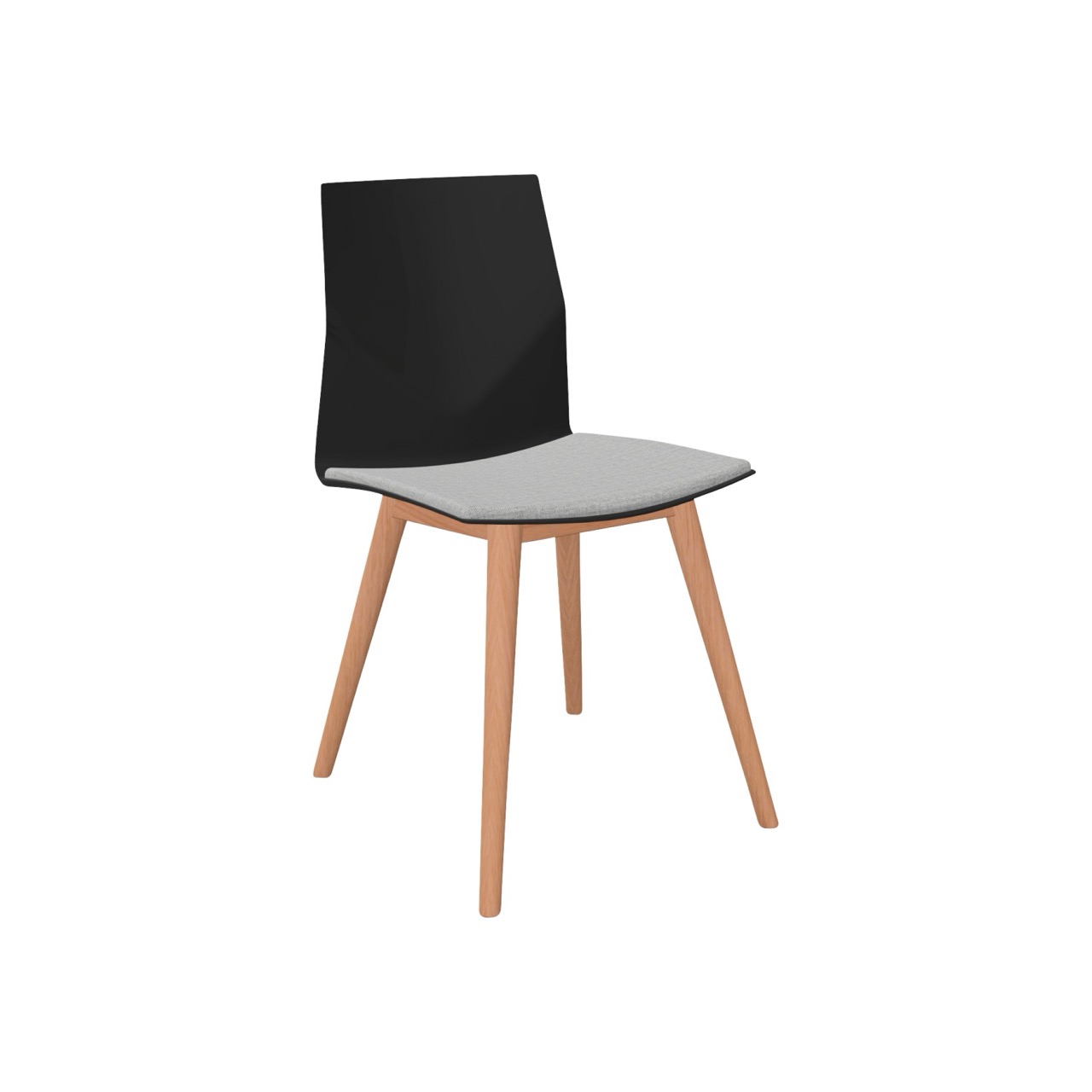 OCEE&FOUR – Chairs – FourCast 2 Four (Wooden Legs) – Packshot Image 1 Large