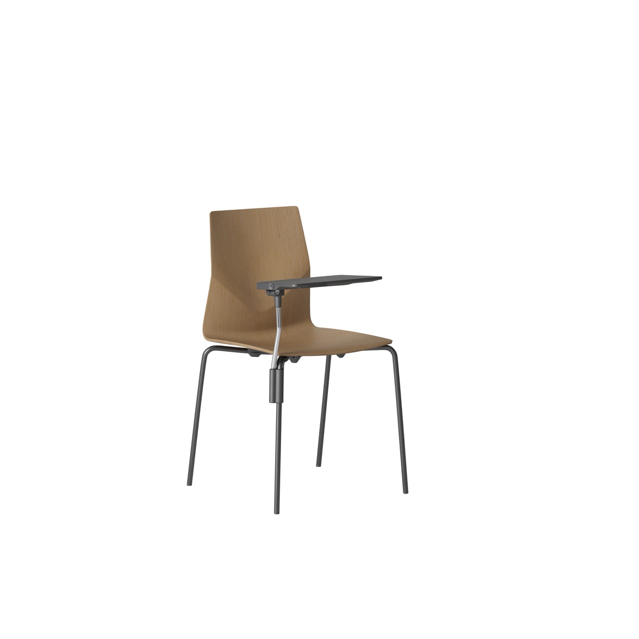 OCEE&FOUR – Chairs – FourCast 2 Four – Veneer shell - Inno Note - Packshot Image 4 Large
