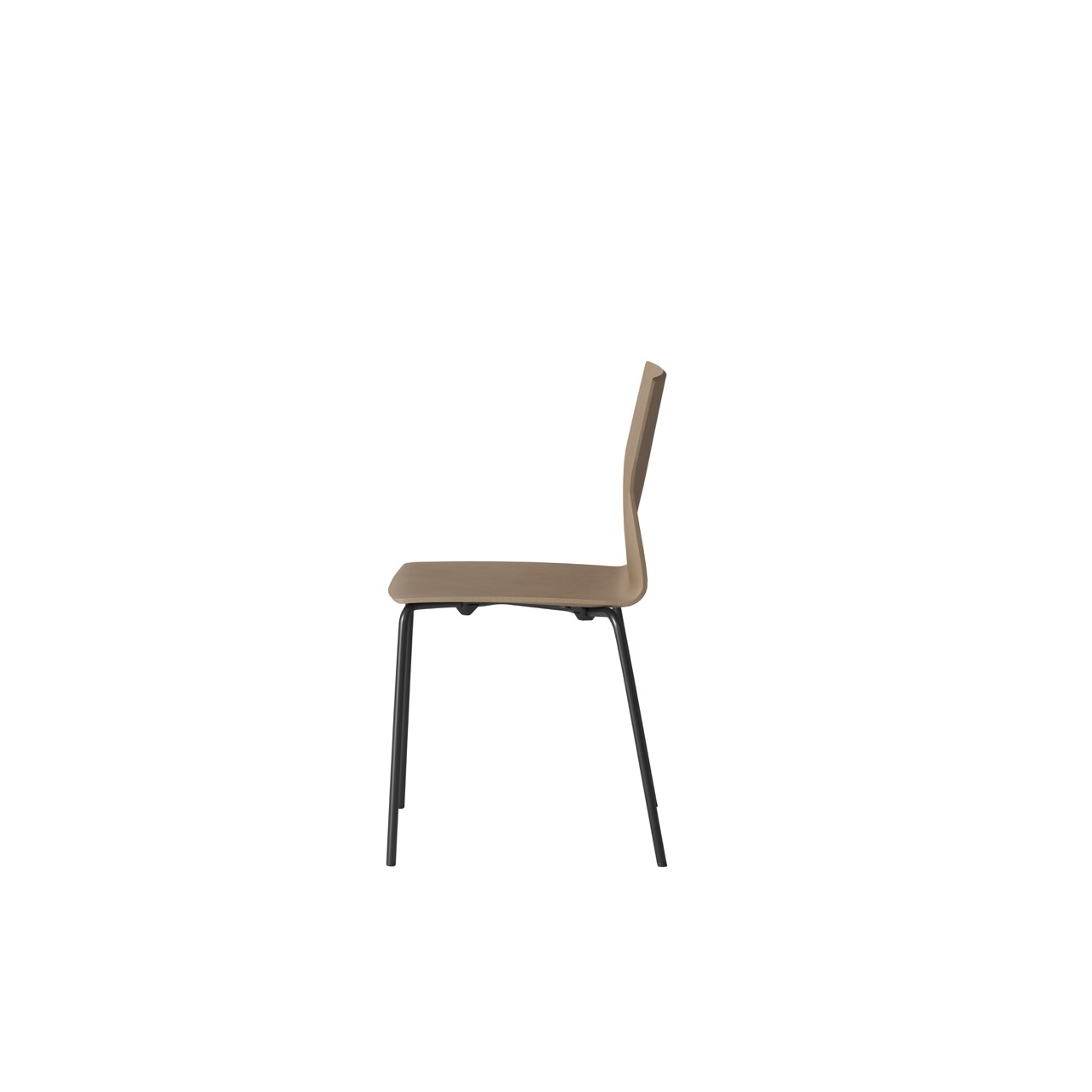 OCEE&FOUR – Chairs – FourCast 2 Four – Veneer shell - Packshot Image 2 Large