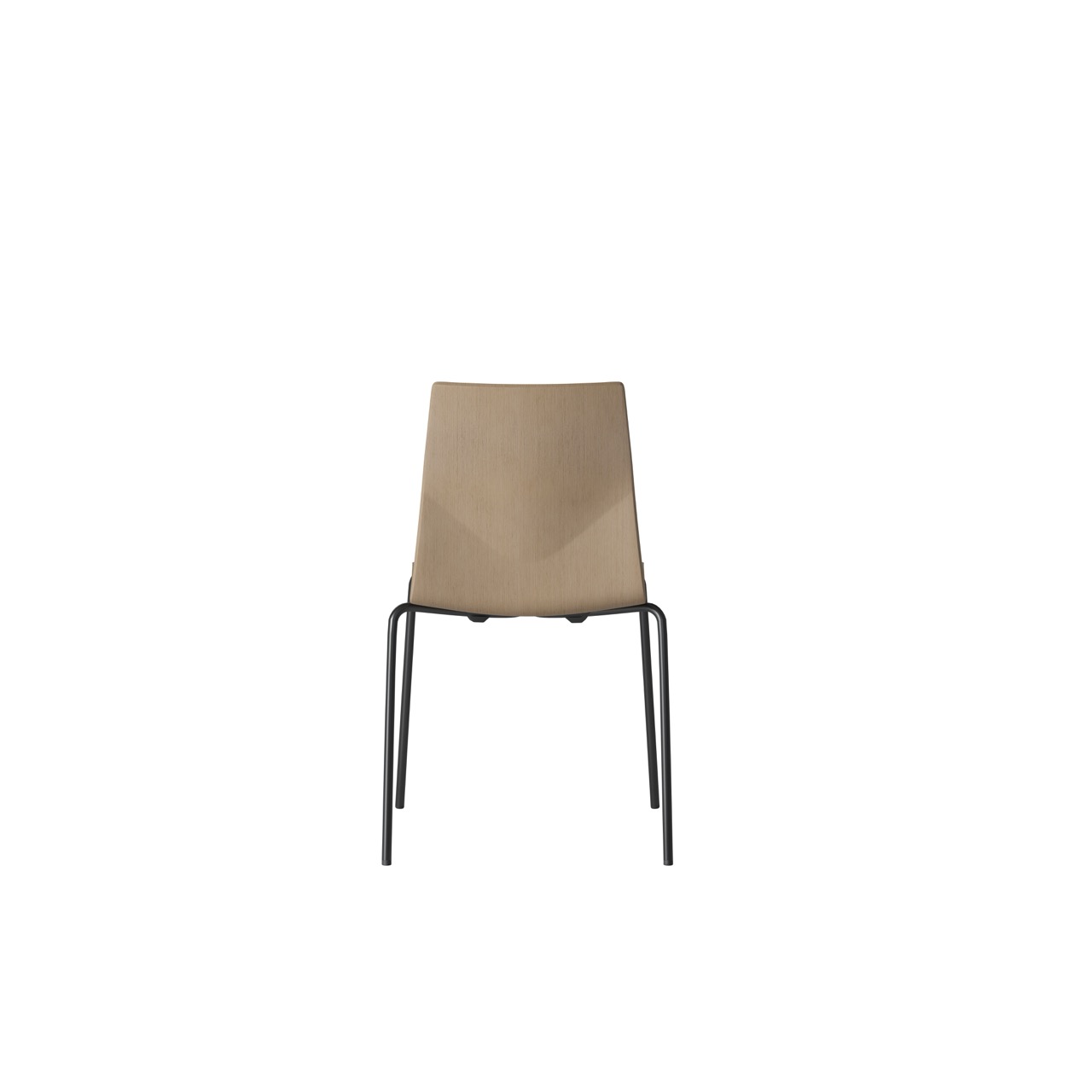 OCEE&FOUR – Chairs – FourCast 2 Four – Veneer shell - Packshot Image 3 Large