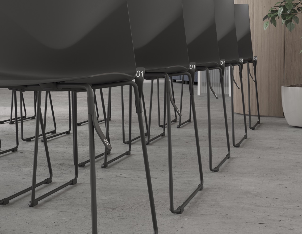 OCEE&FOUR – Chairs – FourCast 2 Line – Details Image 2 Large