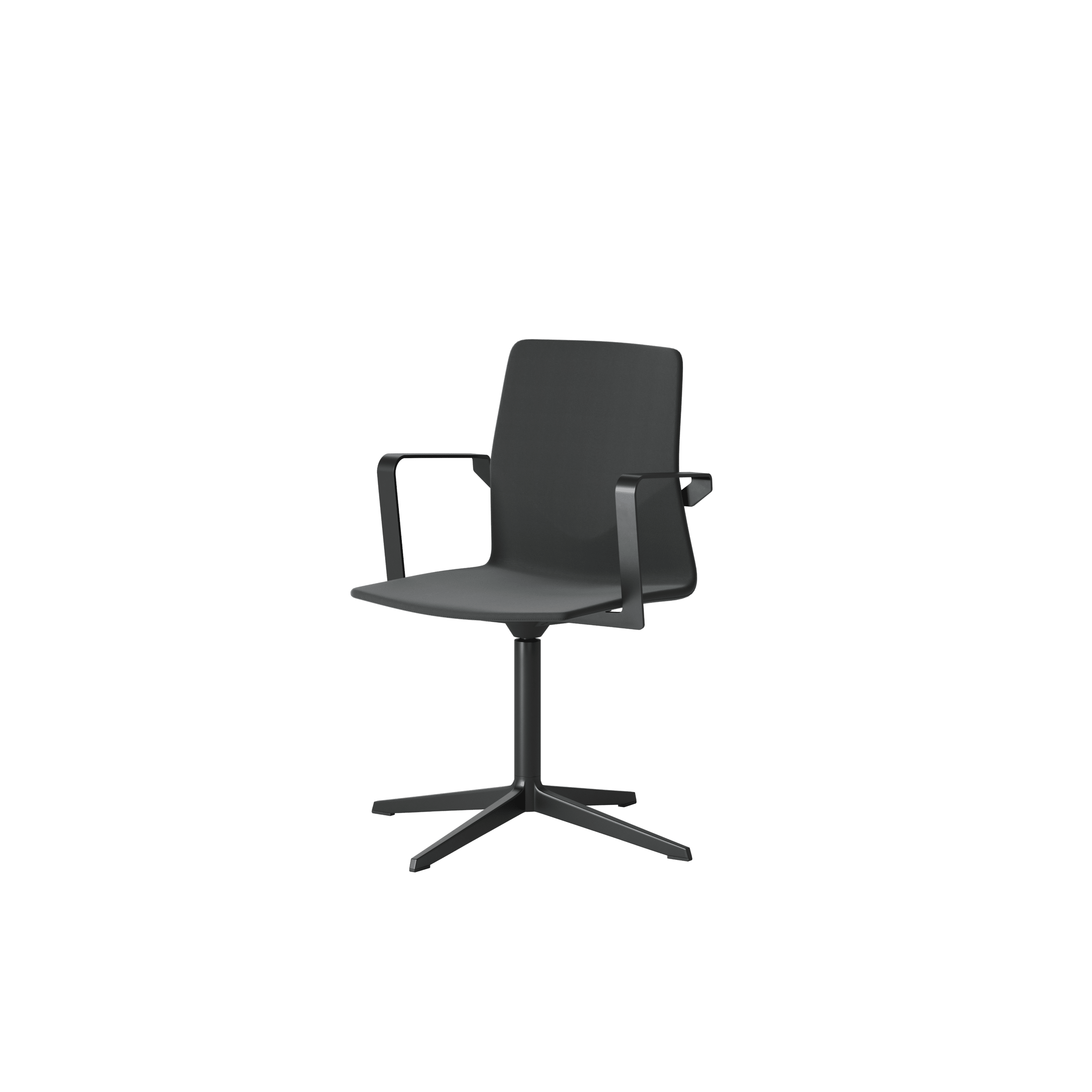 OCEE&FOUR – Chairs – FourCast 2 XL_XL Plus – Plastic shell - Fully Upholstered - Return - Packshot Image 7