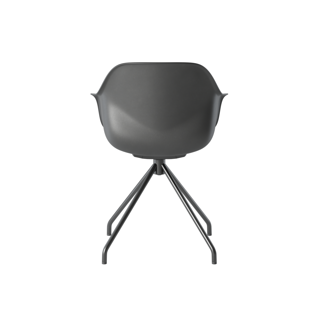 OCEE&FOUR – Chairs – FourMe 11 – Plastic shell - Swivel Frame - Packshot Image 3 Large