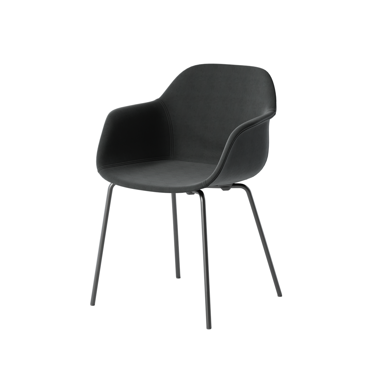 OCEE&FOUR – Chairs – FourMe 44 – Plastic Shell - Fully Upholstered - Packshot Image 1 Large