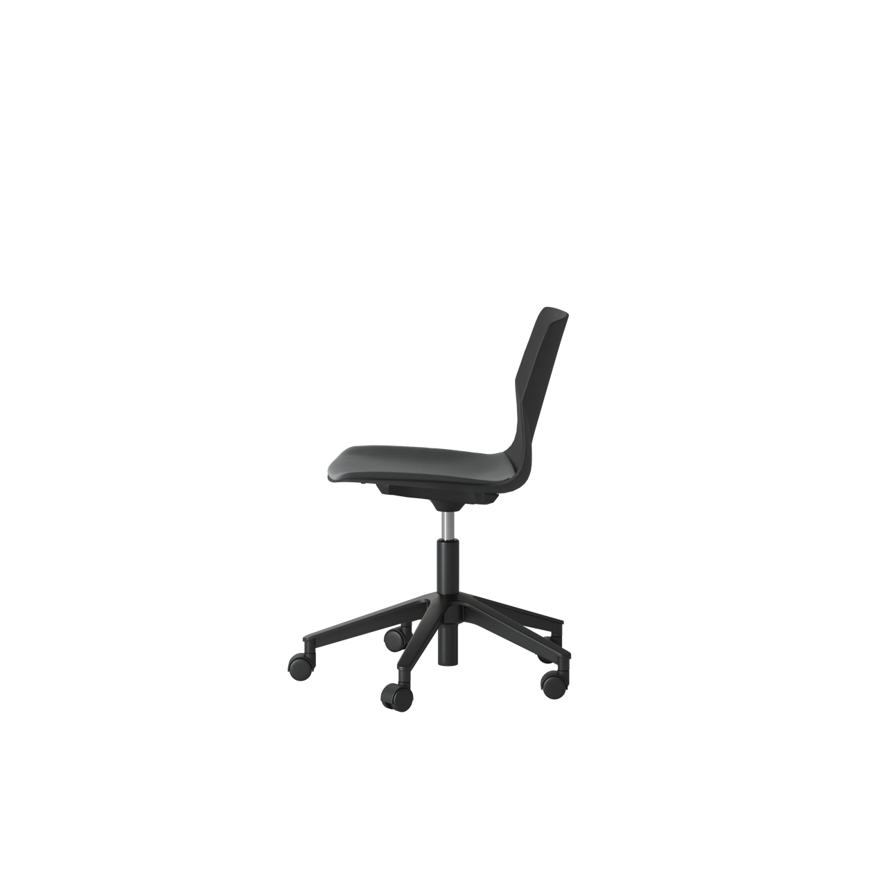 OCEE&FOUR – Chairs – FourSure 66 – Seat Pad - Castors - Gas Lift - Packshot Image 2 Large