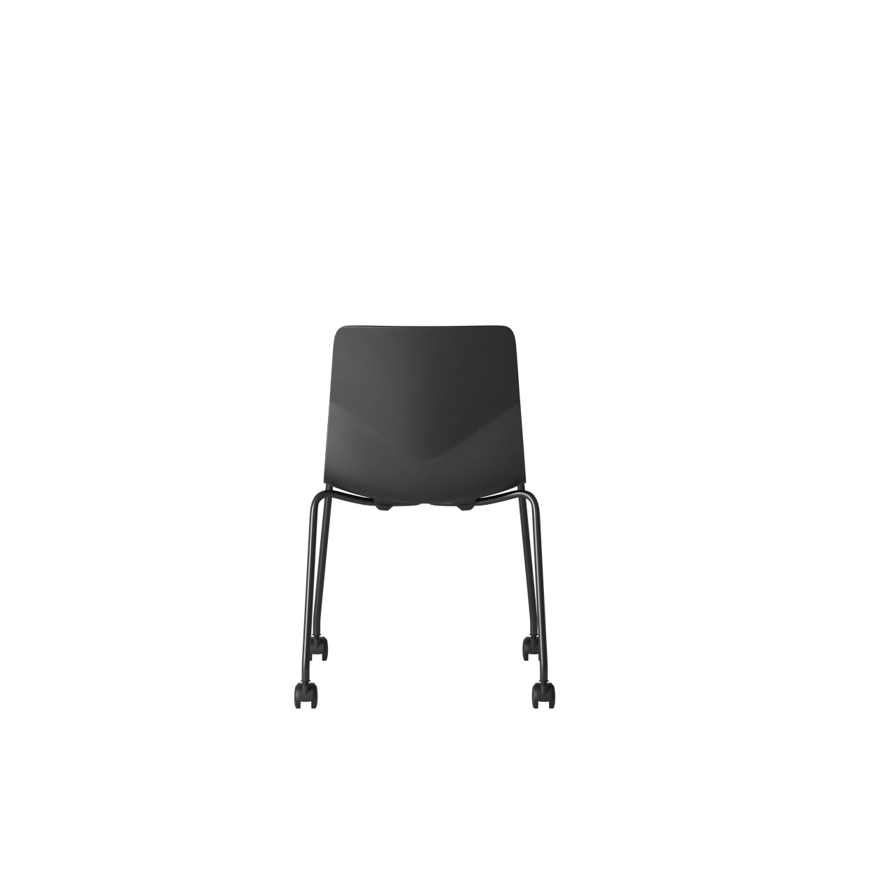 OCEE&FOUR – Chairs – FourSure 77 – Plastic shell - Castors - Packshot Image 1 Large