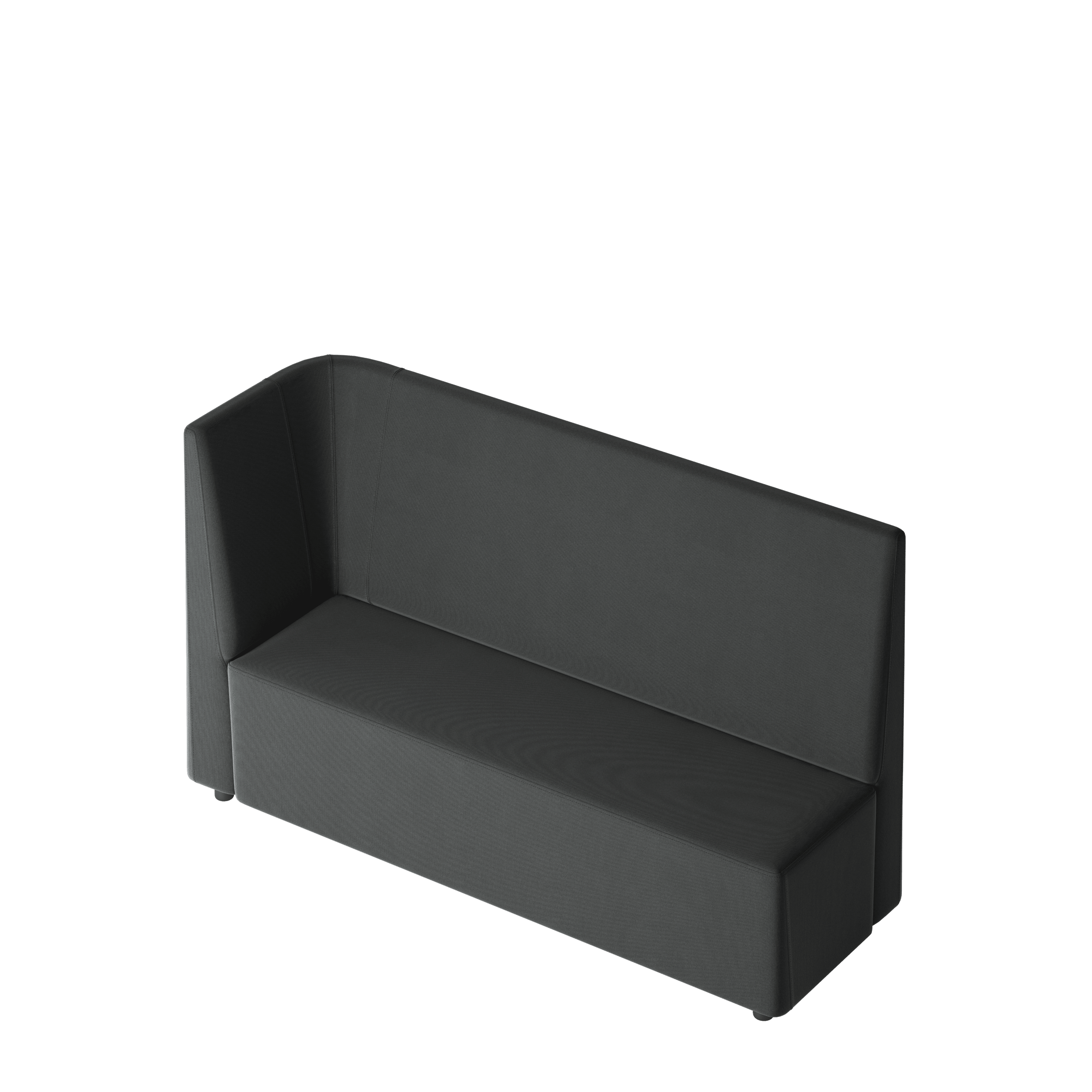 OCEE&FOUR – Soft Seating – FourLikes Sofa – Corner 2100 High Back Right - Packshot Image 4