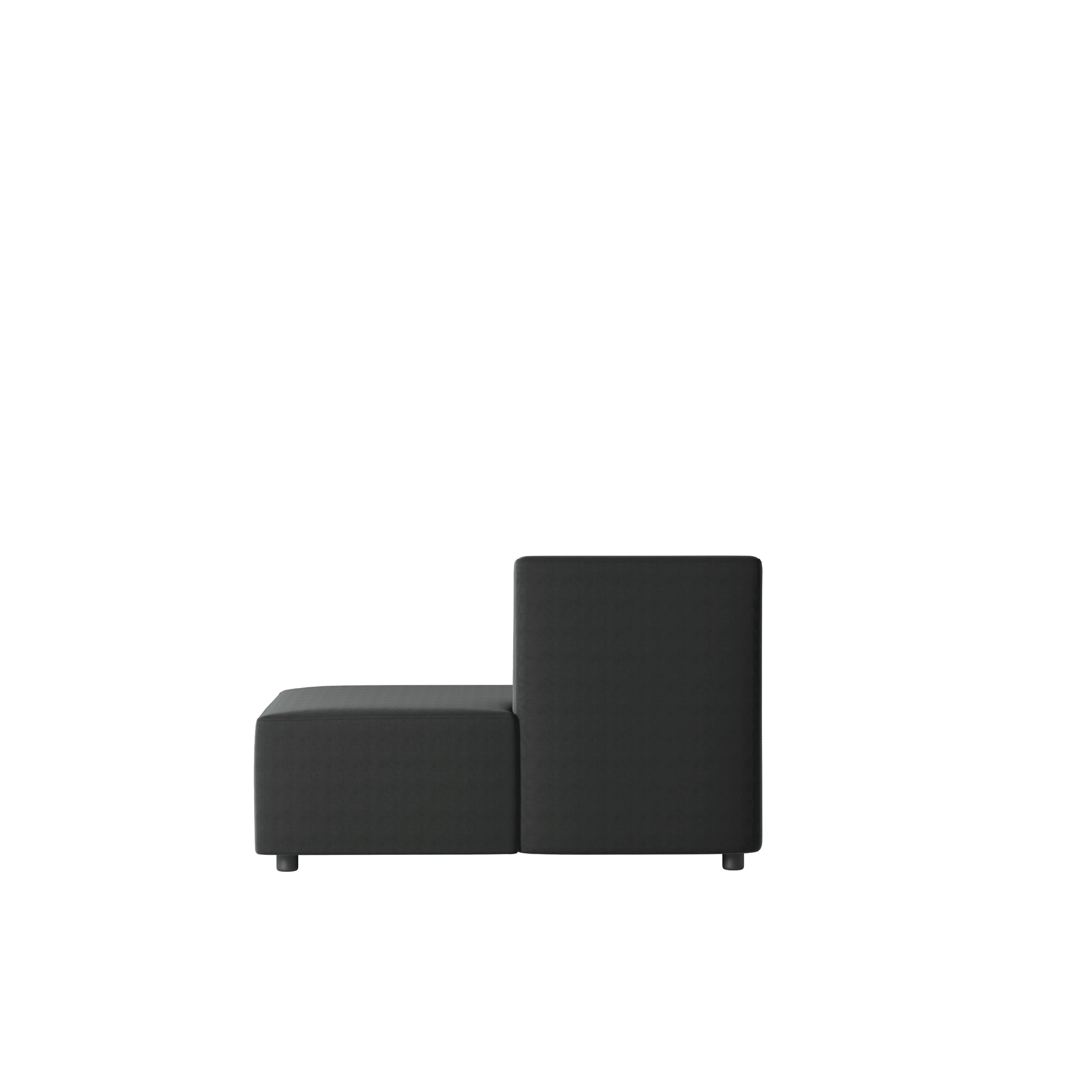 OCEE&FOUR – Soft Seating – FourLikes Sofa – Open End 1400 Left - Low Back Right - Packshot Image 4