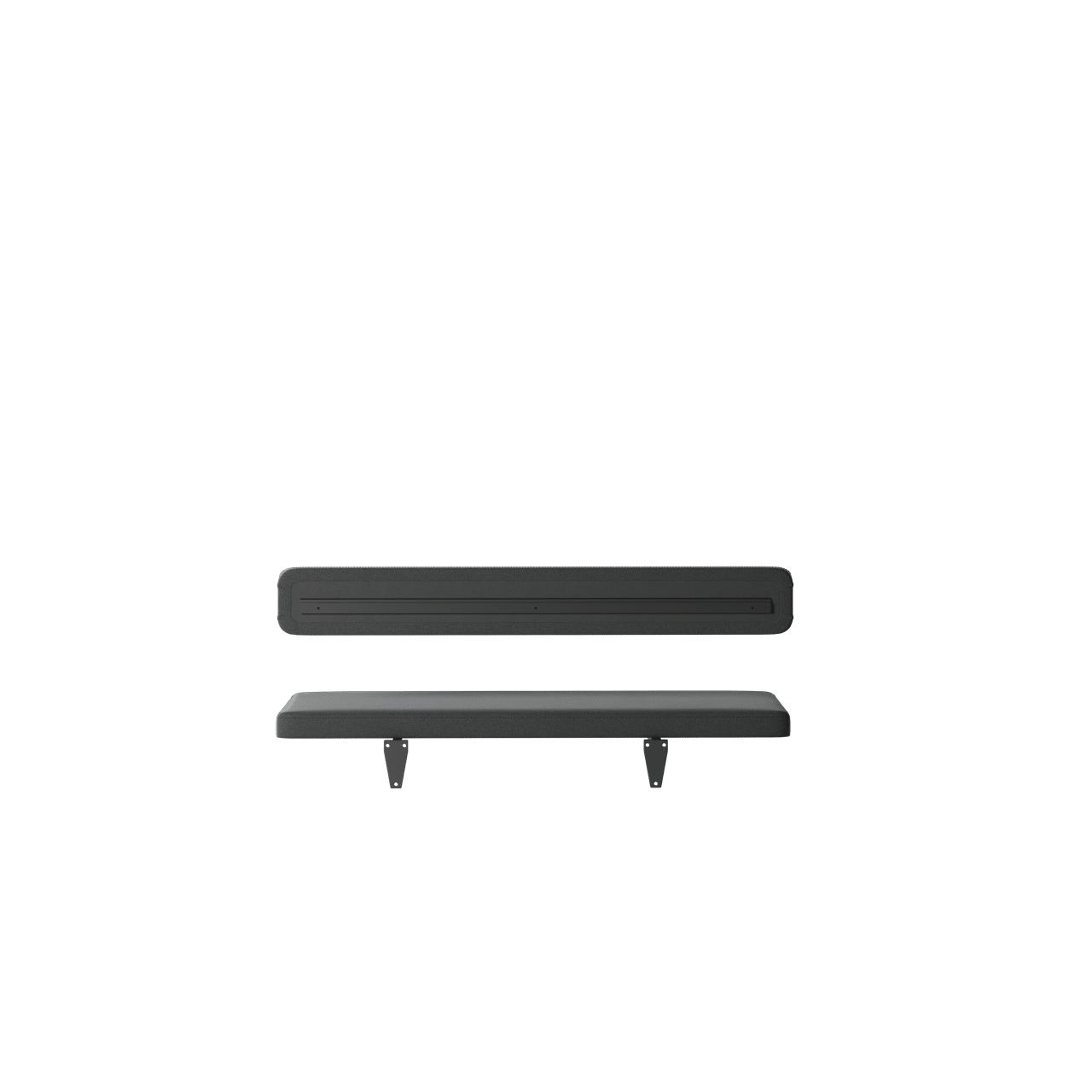 OCEE&FOUR – Stools & Benches – FourLikes Wall Bench – 130 - 140 cm seat - Packshot Image 4 Large