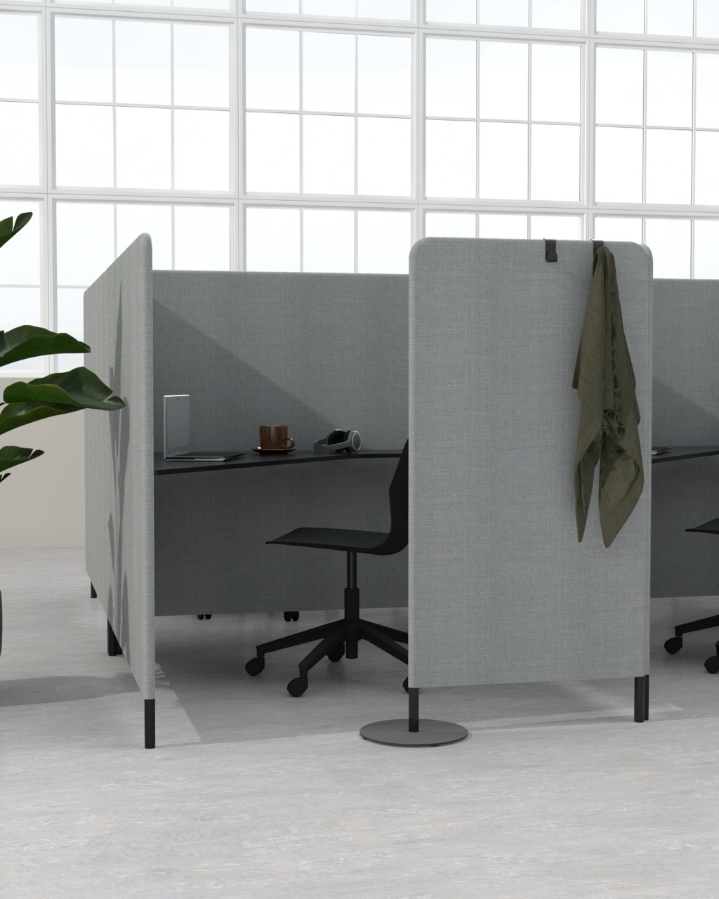 OCEE&FOUR – Work & Study Booths – FourPeople Work Booth – Lifestyle Image 1 Large