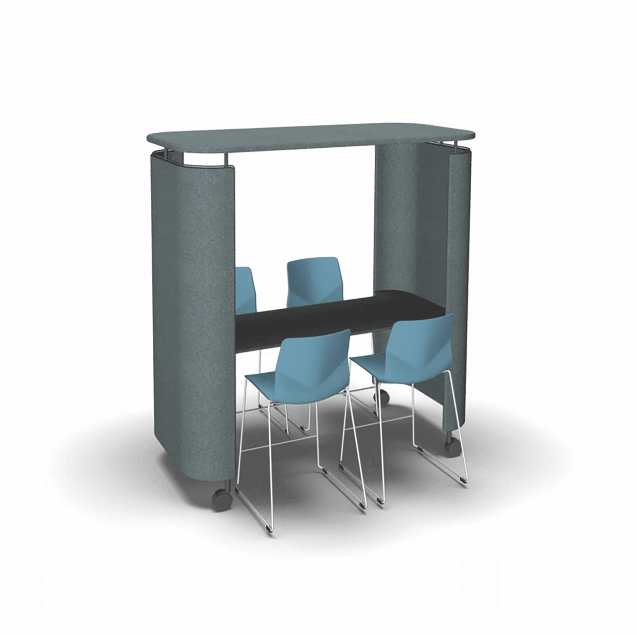 OCEE_FOUR – Work _ Study Booths – InnoPod – Packshot Image 3 Large