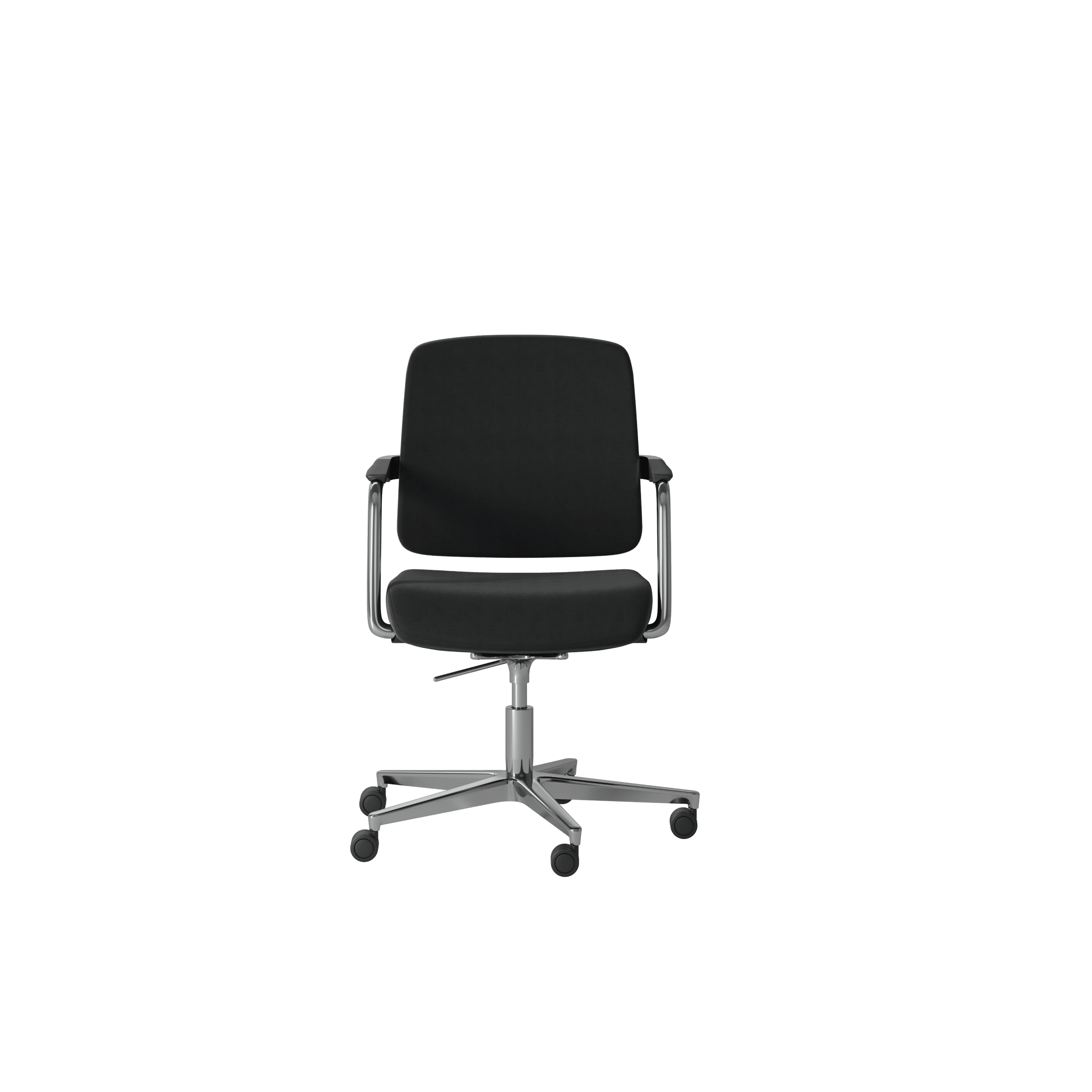 OCEE DESIGN - abup5 - Upholstered 5 star base with castors chair 1