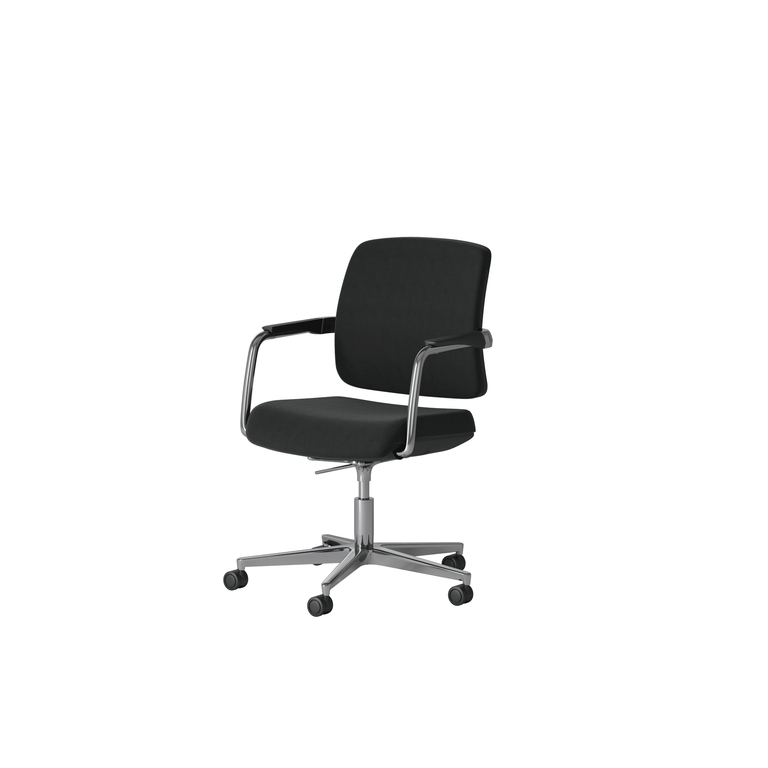 OCEE DESIGN - abup5 - Upholstered 5 star base with castors chair 2