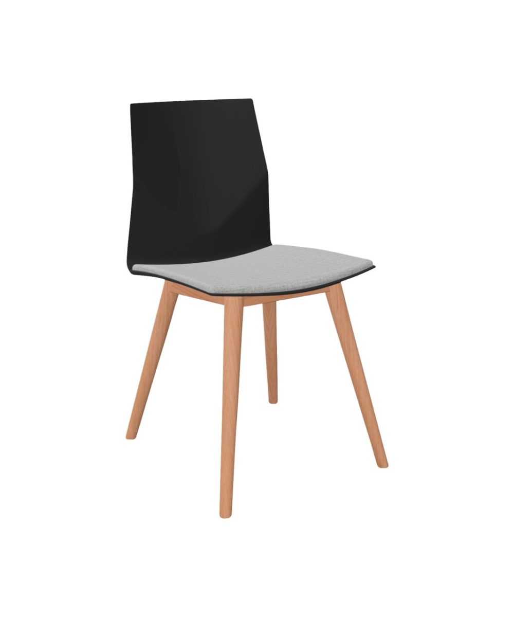 OCEE&FOUR – Chairs – FourCast 2 Four (Wooden Legs) – Packshot Image 1 Large