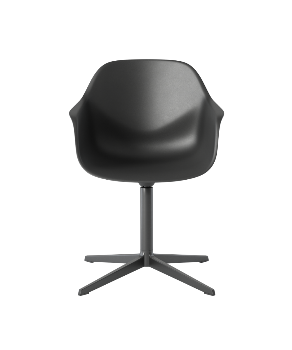 OCEE&FOUR – Chairs – FourMe 99 – Plastic shell - Swivel Frame - Packshot Image 2 Large