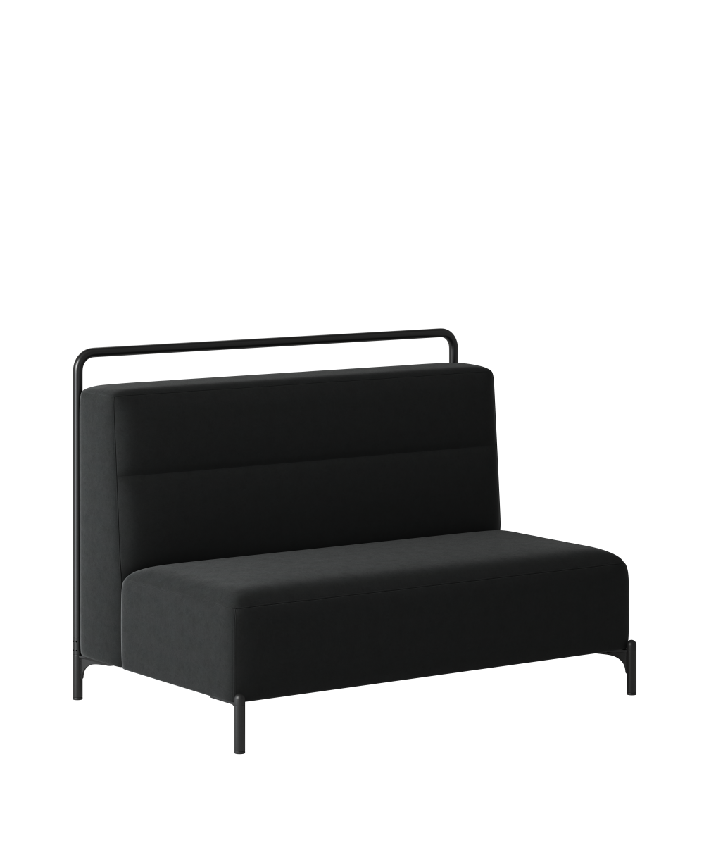 OCEE&FOUR – Soft Seating – FourPeople Stand Alone – 2 Seater - High Back - Back Panel H1020 - Packshot Image 4