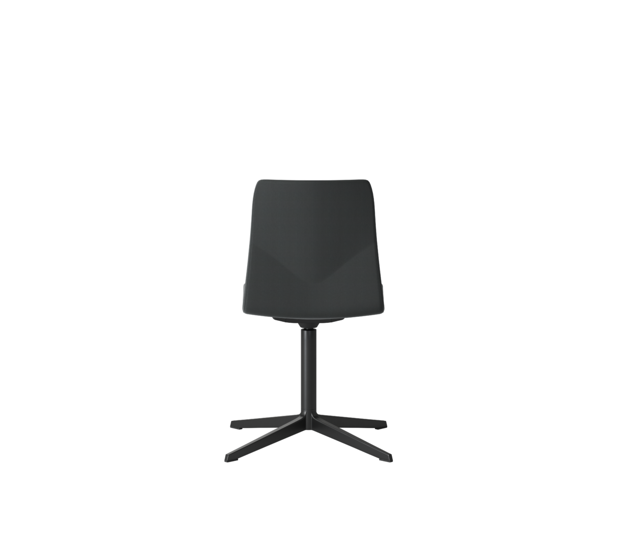 OCEE&FOUR – Chairs – FourCast 2 Evo – Plastic shell - Fully Upholstered - Aluminium Frame - Swivel Frame - Packshot Image 3