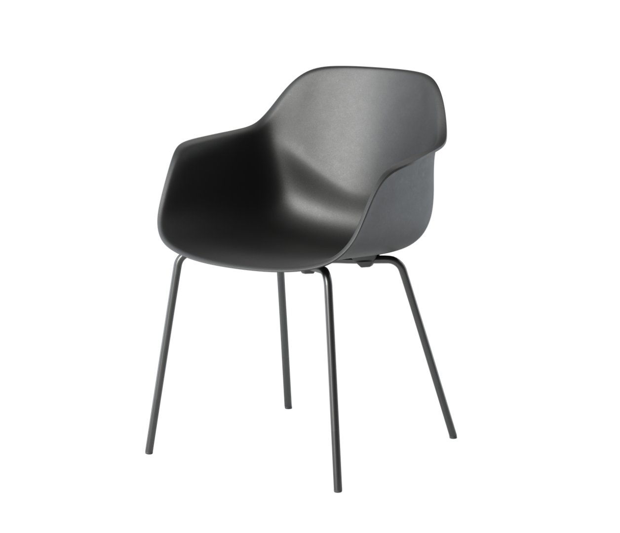 OCEE&FOUR – Chairs – FourMe 44 – Plastic Shell - Packshot Image 3 Large