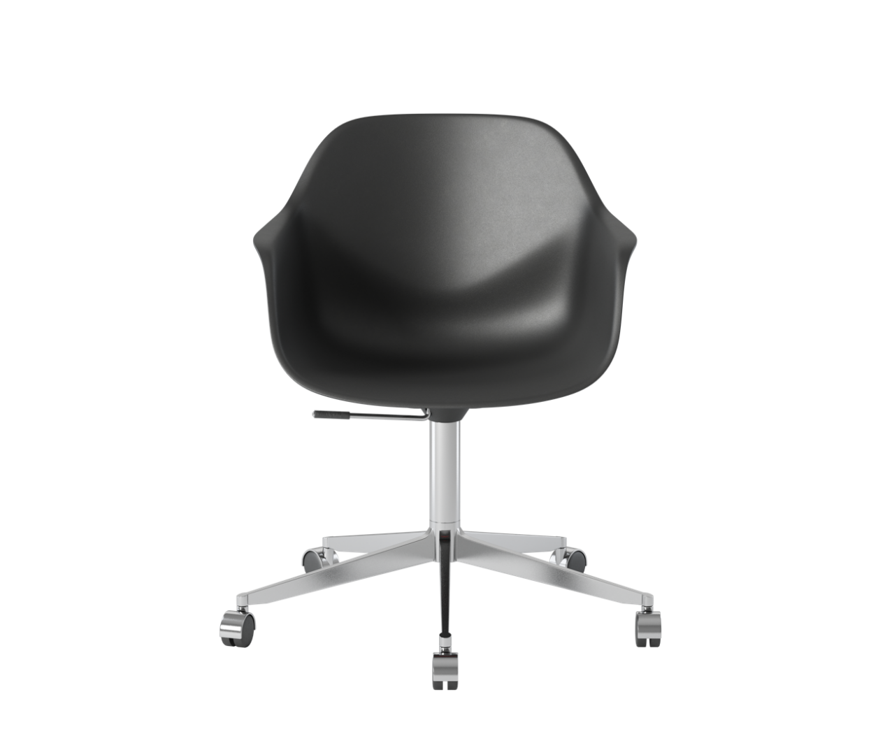 OCEE&FOUR – Chairs – FourMe 99 – Plastic shell - Castors - Packshot Image 2 Large