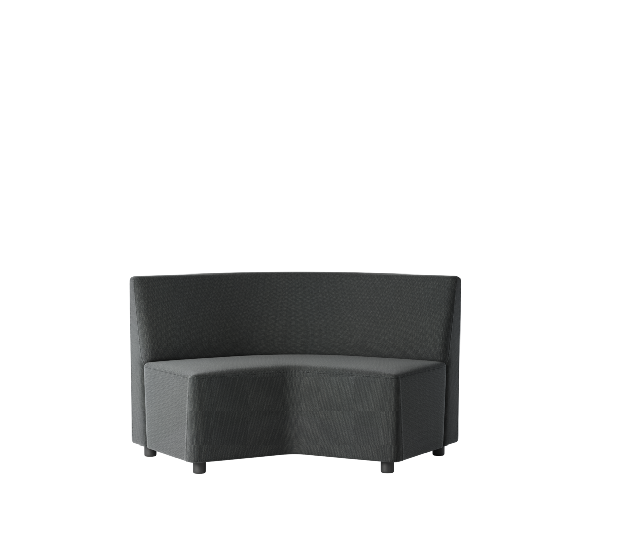 OCEE&FOUR – Soft Seating – FourLikes Sofa – 120 Concave Low Back - Packshot Image 5