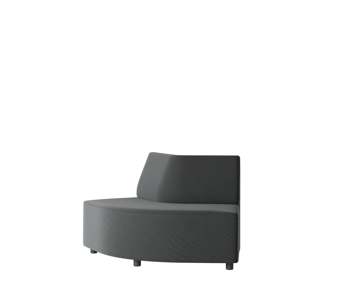 OCEE&FOUR – Soft Seating – FourLikes Sofa – 120 Convex Low Back - Packshot Image 1
