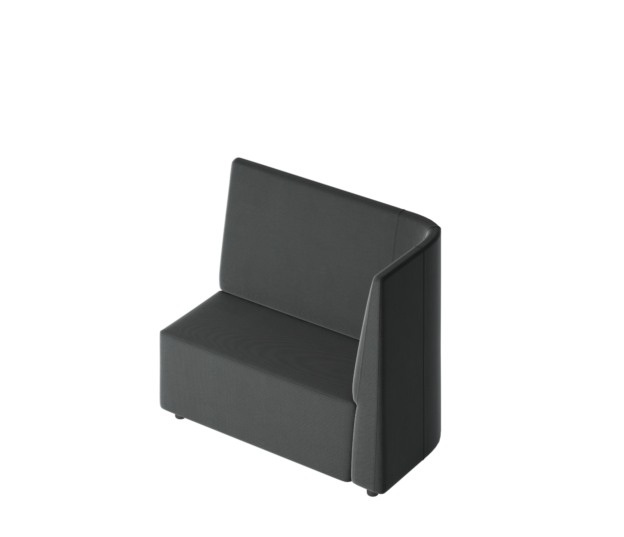 OCEE&FOUR – Soft Seating – FourLikes Sofa – Corner 1400 High Back Left - Packshot Image 4