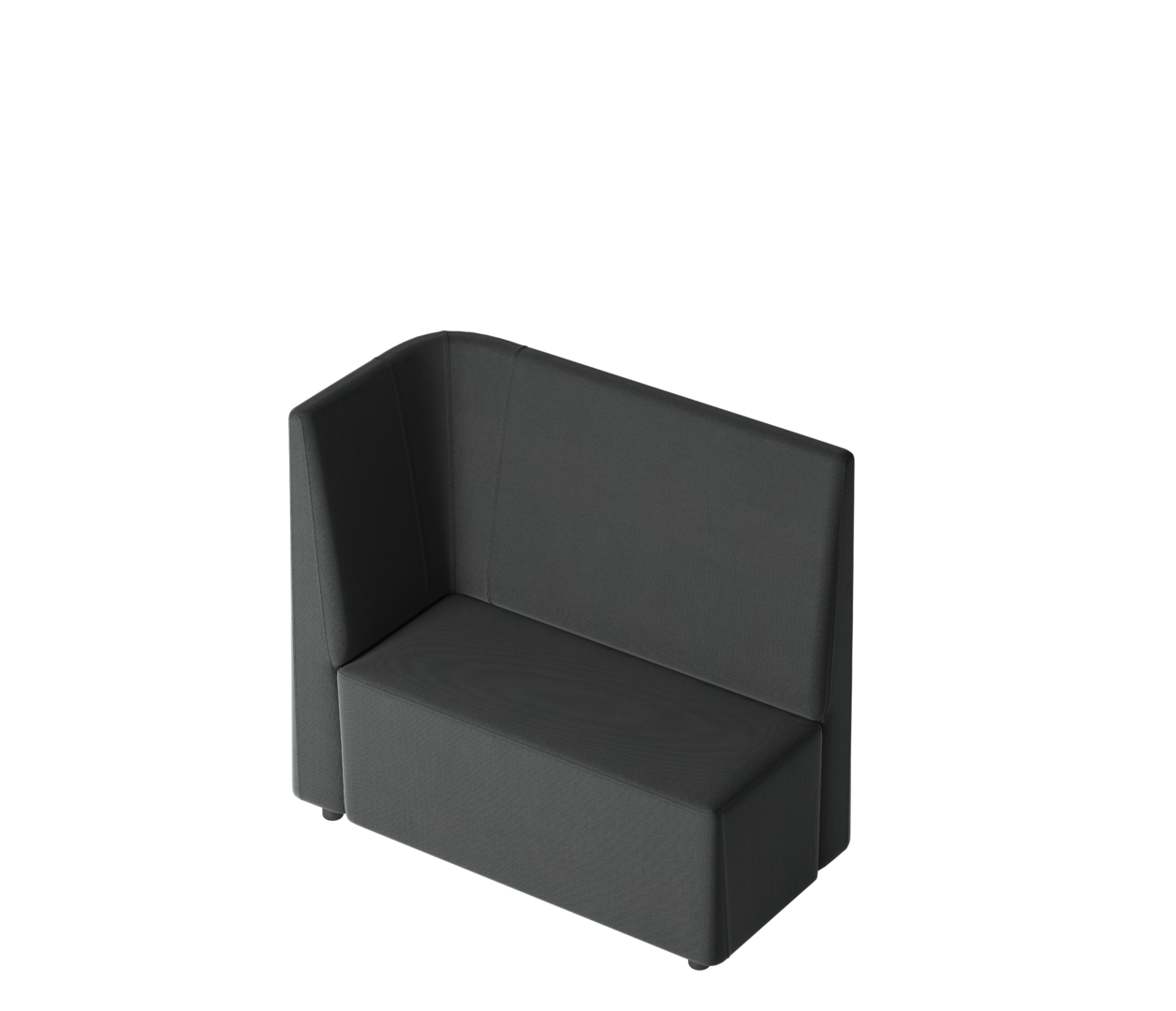 OCEE&FOUR – Soft Seating – FourLikes Sofa – Corner 1400 High Back Right - Packshot Image 4