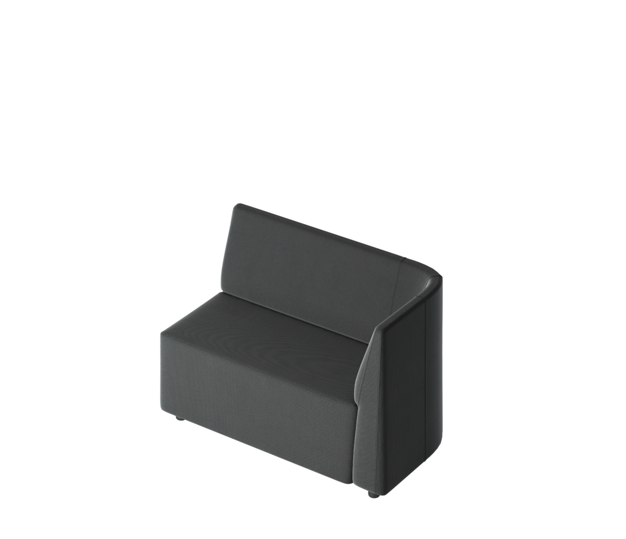 OCEE&FOUR – Soft Seating – FourLikes Sofa – Corner 1400 Low Back Left - Packshot Image 4