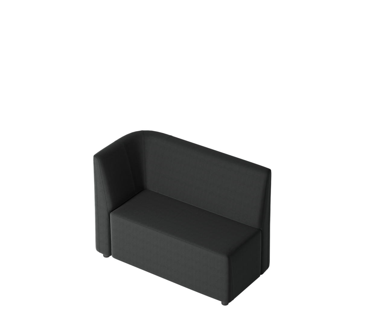 OCEE&FOUR – Soft Seating – FourLikes Sofa – Corner 1400 Low Back Right - Packshot Image 4