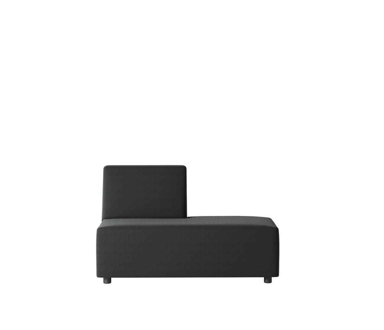 OCEE&FOUR – Soft Seating – FourLikes Sofa – Open End 1400 Left - Low Back Right - Packshot Image 2