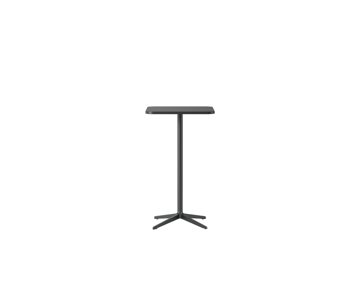 OCEE&FOUR – Tables – FourResting – Rectangular - 60x60 - Four-Star Base - 103cm - Packshot Image 1