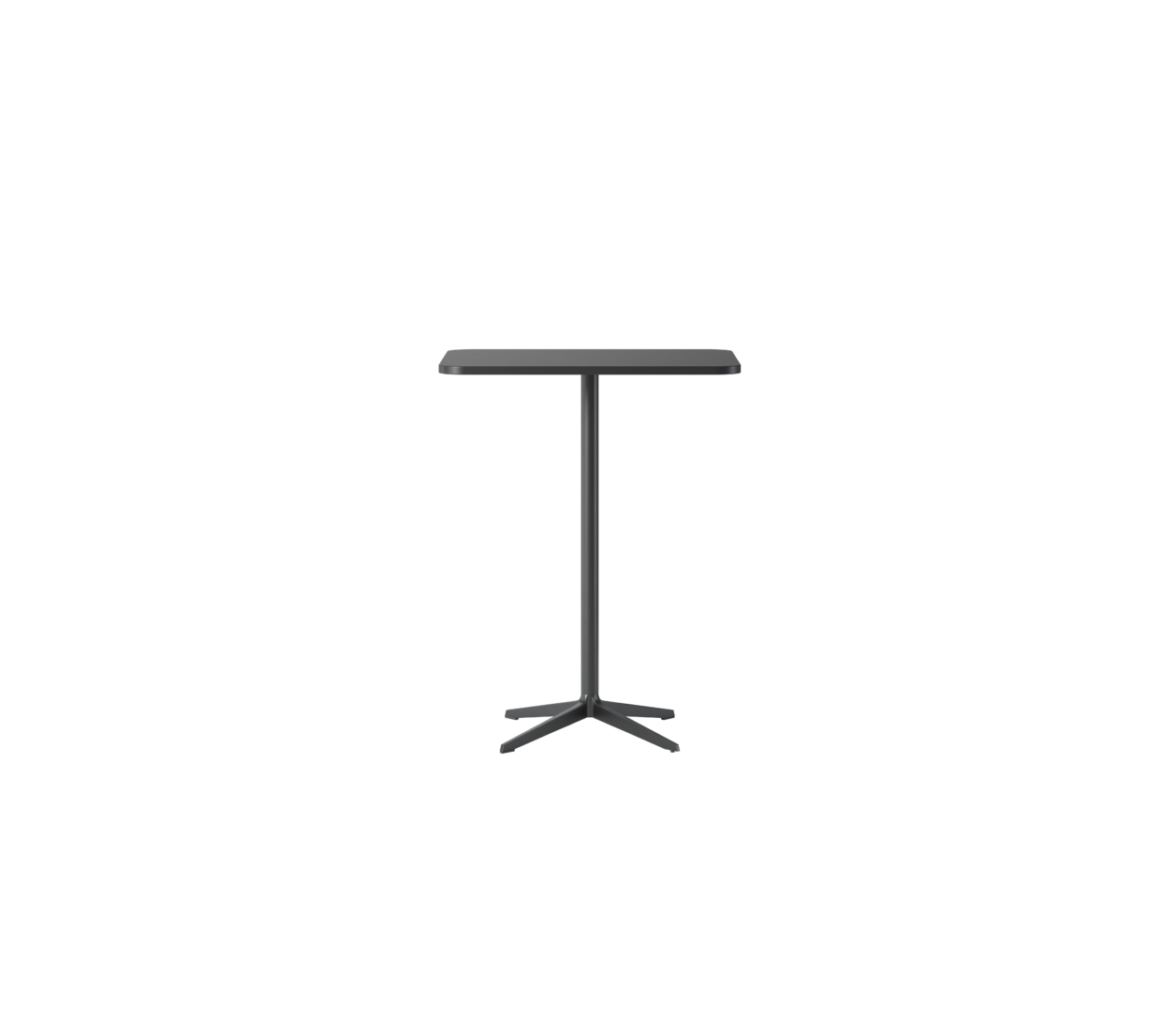 OCEE&FOUR – Tables – FourResting – Rectangular - 80x60 - Four-Star Base - 103cm - Packshot Image 1