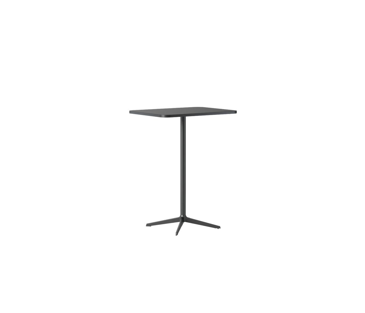 OCEE&FOUR – Tables – FourResting – Rectangular - 80x60 - Four-Star Base - 103cm - Packshot Image 2