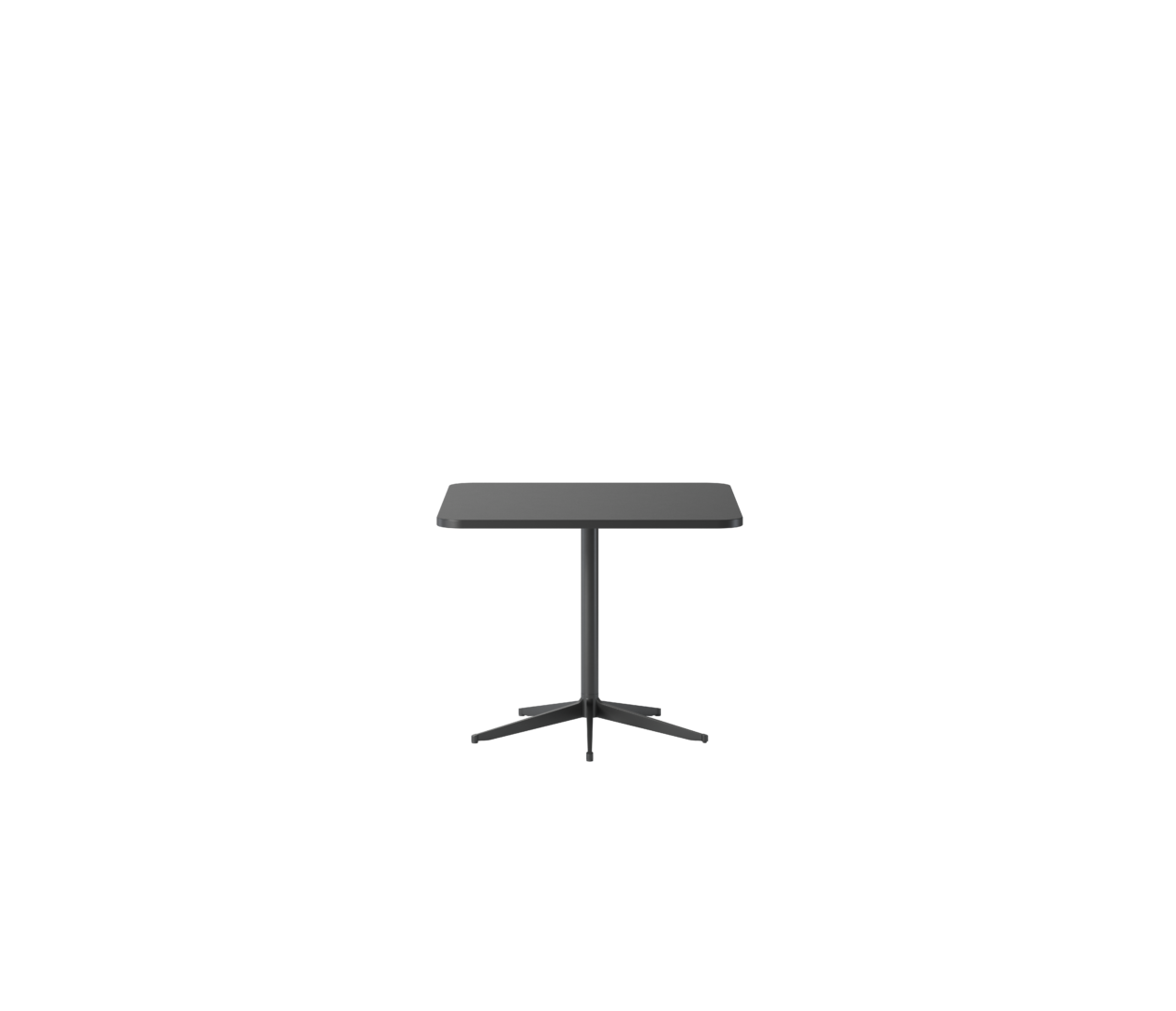 OCEE&FOUR – Tables – FourResting – Rectangular - 80x80 - Four-Star Base - 64cm - Packshot Image 1