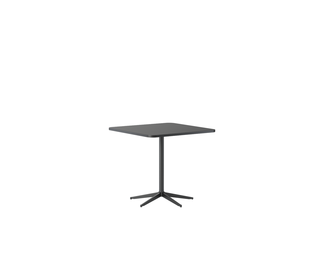 OCEE&FOUR – Tables – FourResting – Rectangular - 80x80 - Four-Star Base - 72.5cm - Packshot Image 2