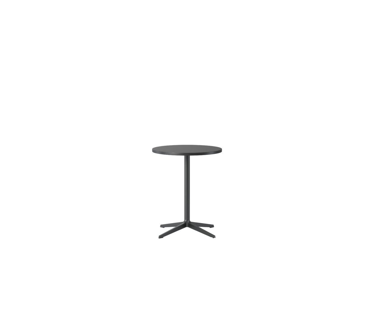 OCEE&FOUR – Tables – FourResting – Round - 60cm - Four-Star Base - 72.5cm - Packshot Image 1