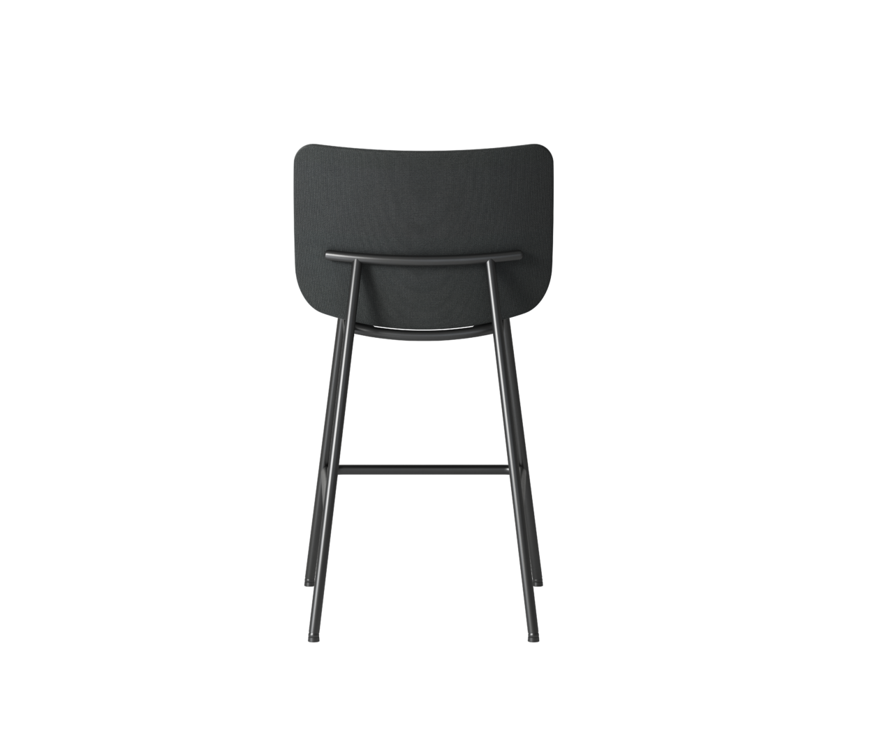 OCEE_FOUR – Stools _ Benches – FourAll Stool Fully Upholstered – Packshot Image 3