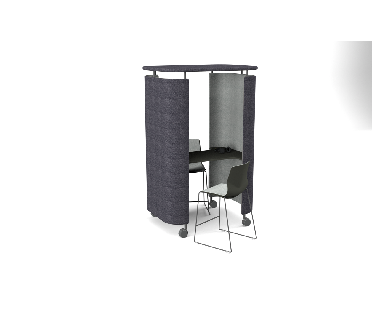 OCEE_FOUR – Work _ Study Booths – InnoPod – Packshot Image 2 Large